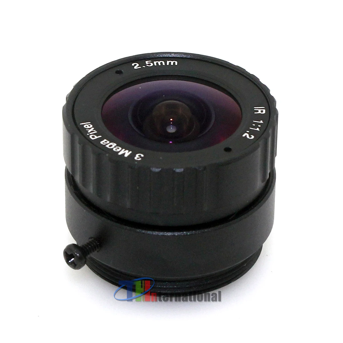 HD IP 카메라 및 보안 카메라용 CS 렌즈, CCTV CMOS 칩셋, 1/2.5 인치 및 1/3 인치 모두에 적합, 3MP, 2.5mm, 2.8mm