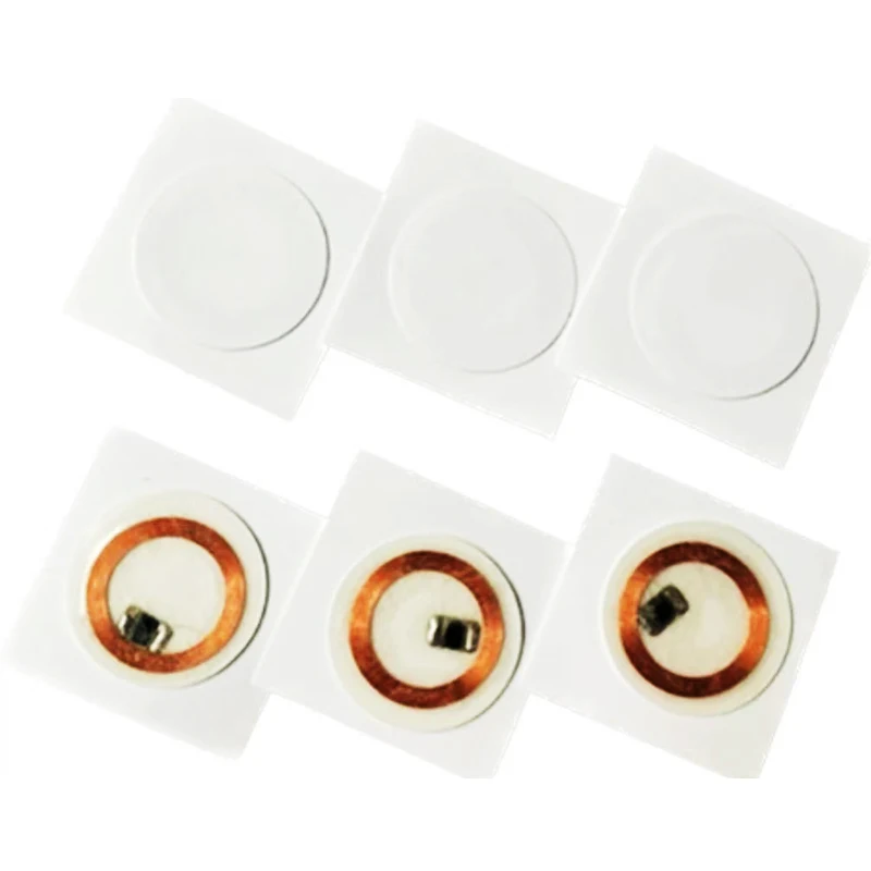 RFID 복사기용 근접 카드 재기록 가능 접착 라벨, 25mm 125Khz RFID 태그, EM4305 T5577 쓰기 스티커, 5 PCs, 10PCs