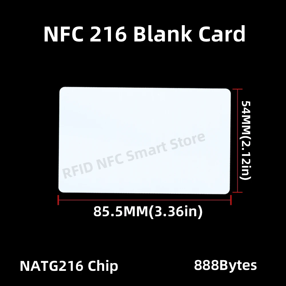 NFC 카드 NTG 216 블랭크 카드, PVC 13.56MHz 방수 RFID HF 888 바이트, NFC 비즈니스 NFC 216 위조 방지 링크, 10 개, 50 개 title=NFC 카드 NTG 216 블랭크 카드, PVC 13.56MHz 방수 RFID HF 888 바이트, NFC 비즈니스 NFC 216 위조 방지 링크, 10 개, 50 개 