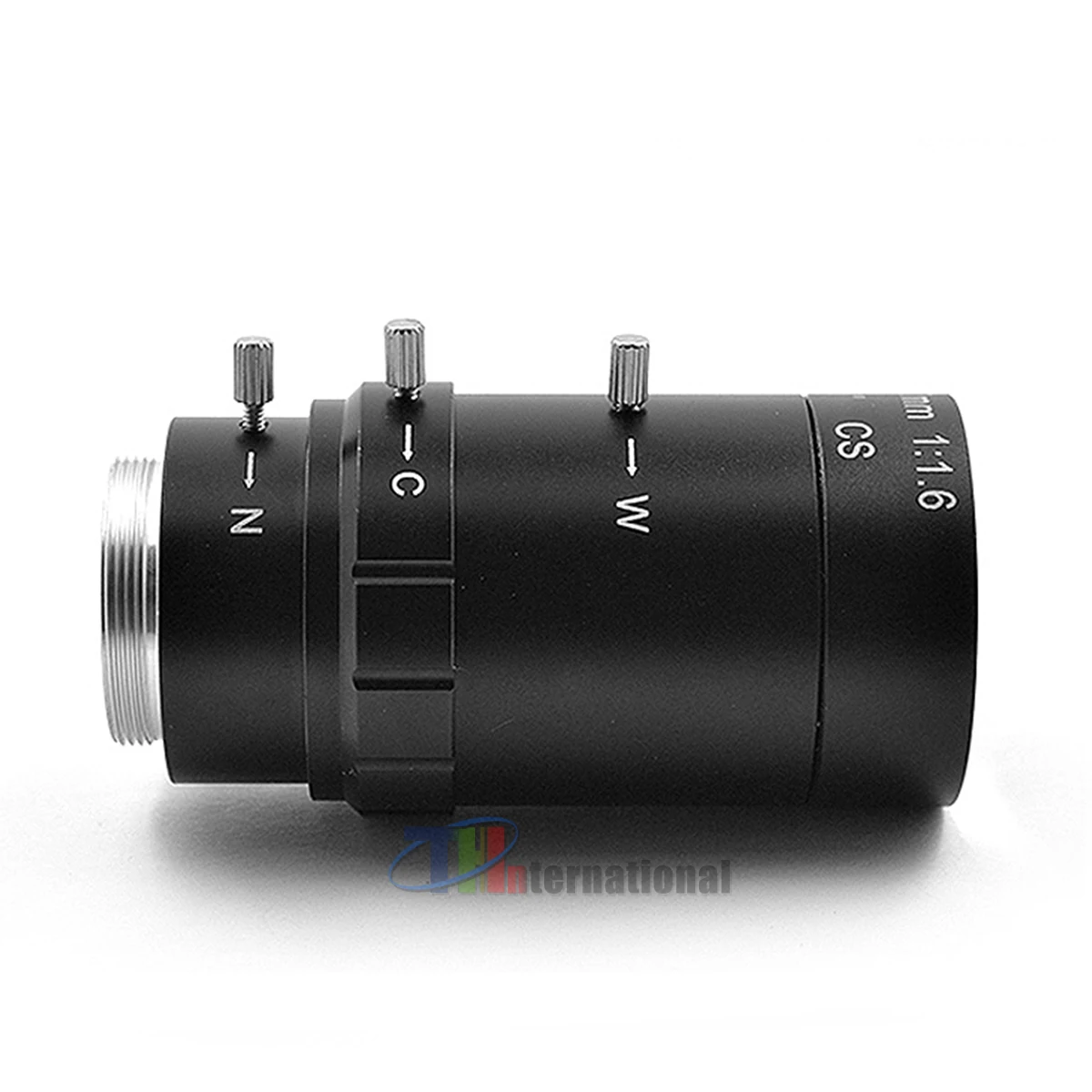 수동 줌 AHD CS 마운트 왜곡 수동 조리개 머신 비전 렌즈, 수동 초점 줌 카메라 렌즈, 1/3 인치 F1.6, 5-100mm