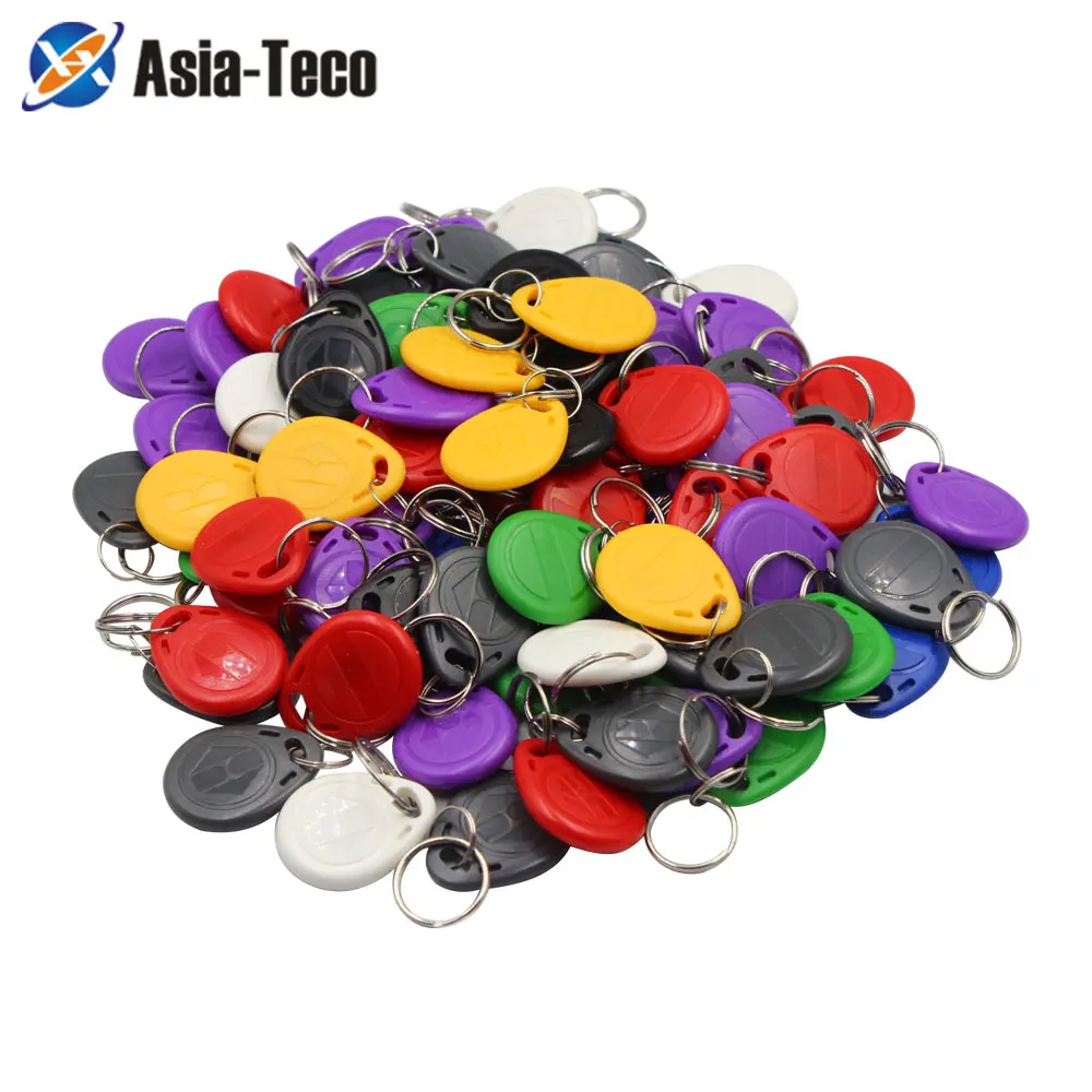 복제 키 태그 복제기 카드, 재기록 가능 근접 쓰기 가능, 재기록 가능 복사 키, 125khz RFID T5577, EM5200 / EM4305 T5577, 100 개/로트