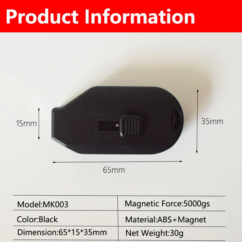 마그네틱 릴리서 휴대용 행잉 태그 자석 후크 분리기 키, 보안용, 삼성 스톱락 및 디스플레이 후크