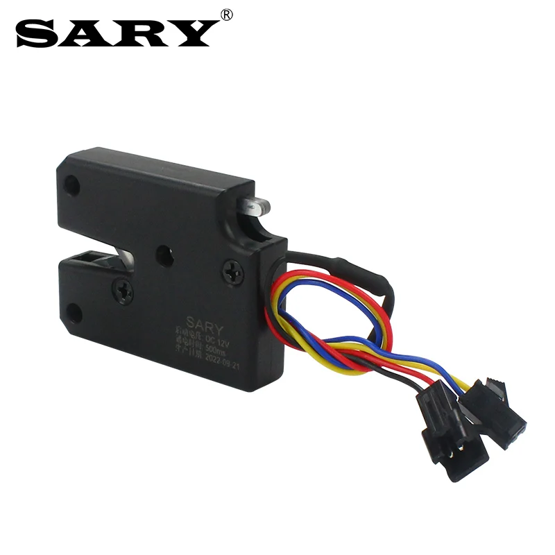 소형 플라스틱 티타늄 와이어 잠금 장치, 미니 전기 제어 전자 잠금 벨트, 피드백 신호, DC3V5V12V