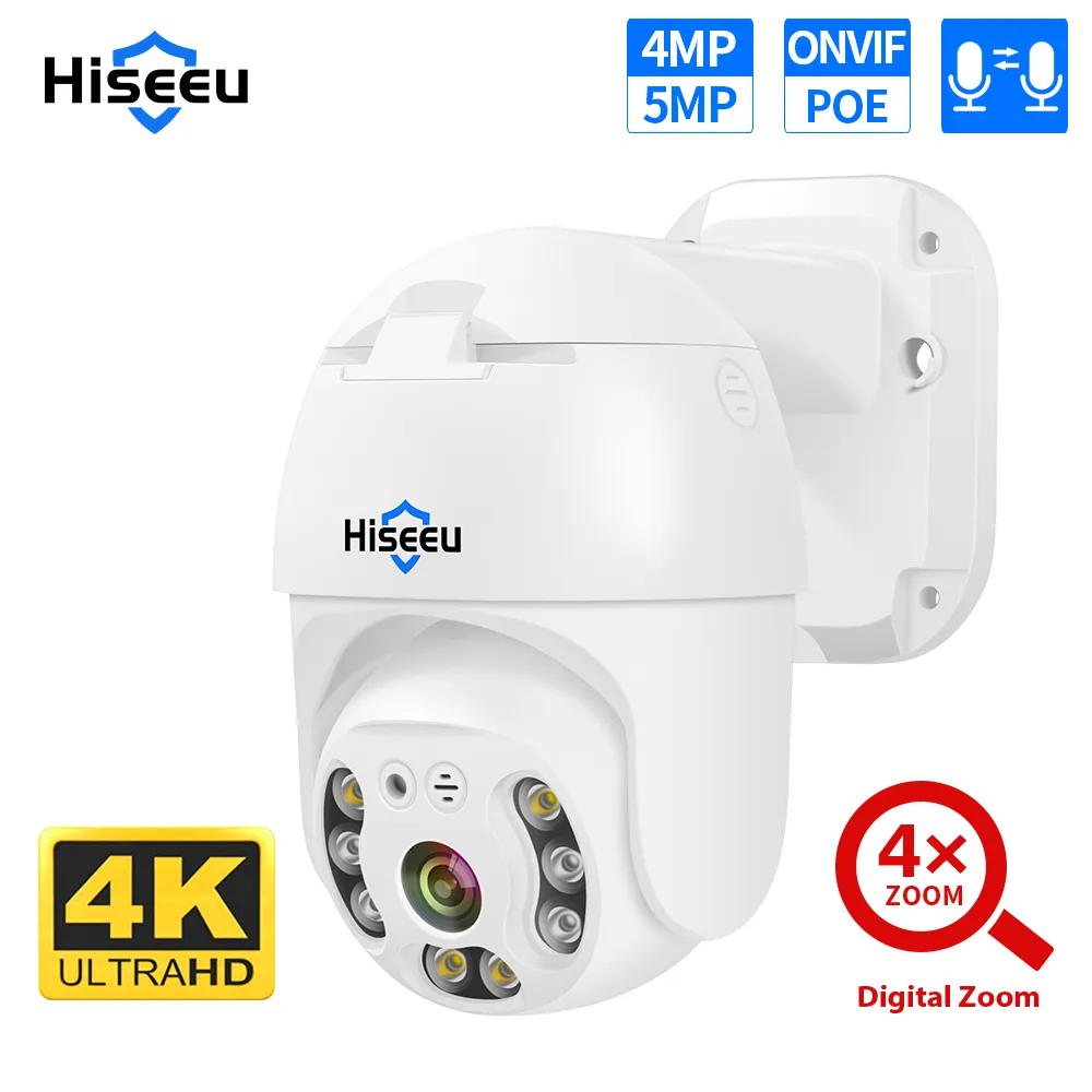 Hiseeu POE 카메라 PTZ IP 감시 보안 카메라, 4K 디지털 줌 CCTV 캠, POE NVR 녹음기 방수, 4MP, 5MP, 8MP title=Hiseeu POE 카메라 PTZ IP 감시 보안 카메라, 4K 디지털 줌 CCTV 캠, POE NVR 녹음기 방수, 4MP, 5MP, 8MP 