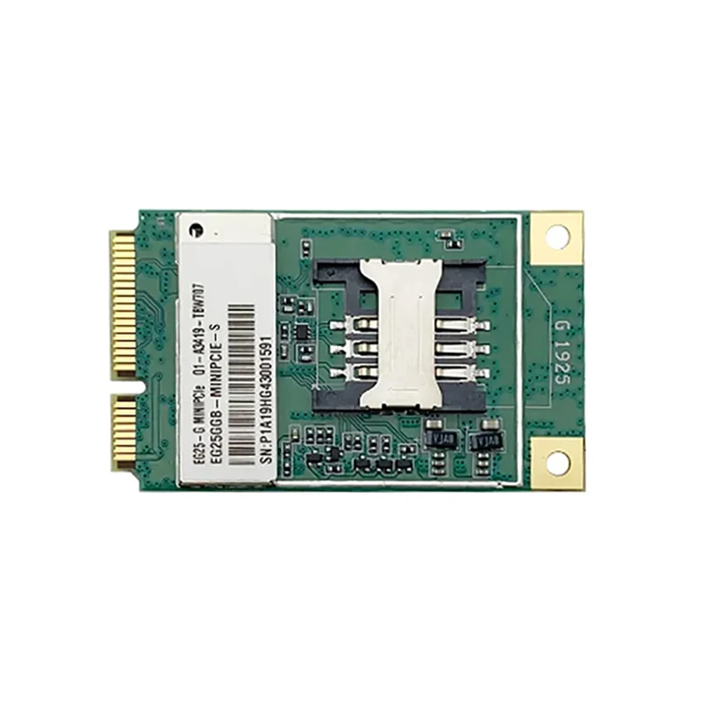 Quectel EG25-G EG25GGB-MINIPCIE/EG25GGB-MINIPCIE-S 미니 Pcie CAT4 모듈, 글로벌 밴드 SIM 카드 슬롯용 (옵션)