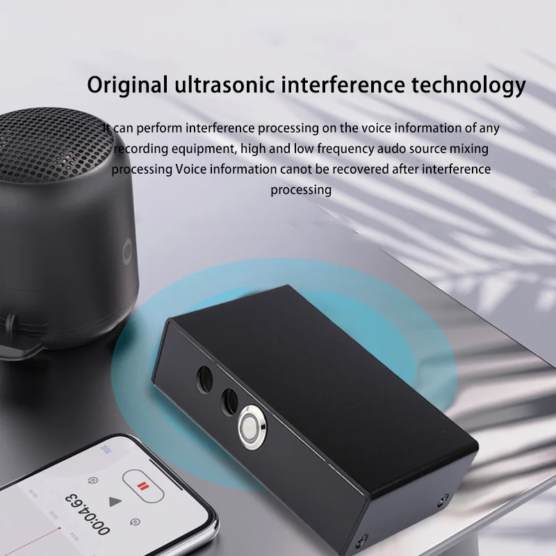 도청 방지 모니터링 녹음 장비 휴대용 휴대폰 레코더, 대화간섭 막대기