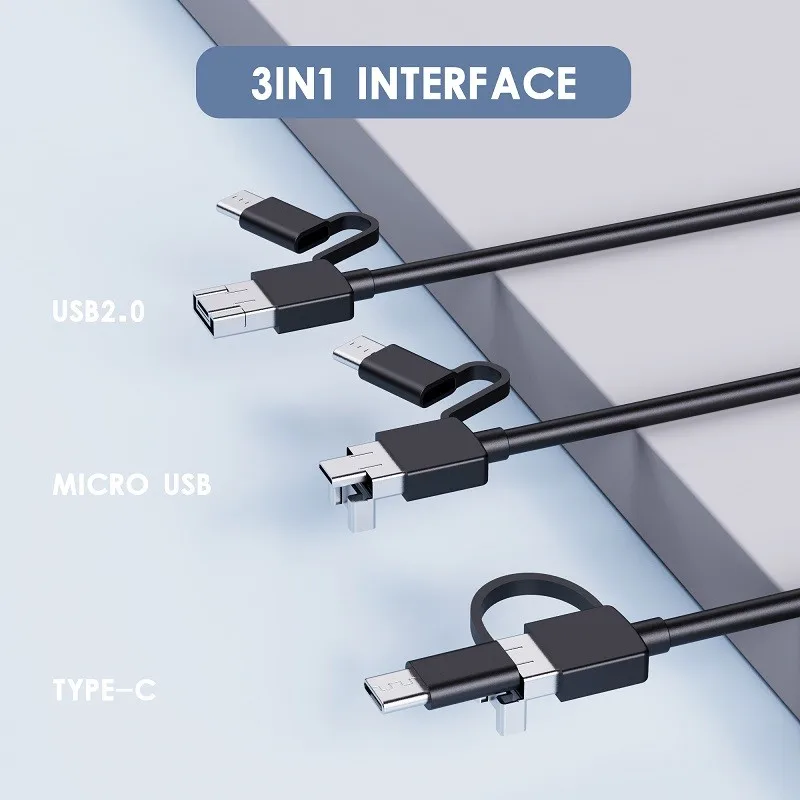 USB C 내시경 카메라, 안드로이드 폰 검사 보어스코프 미니 카메라, 5.5mm, 7mm 렌즈, 1M, 2M 케이블