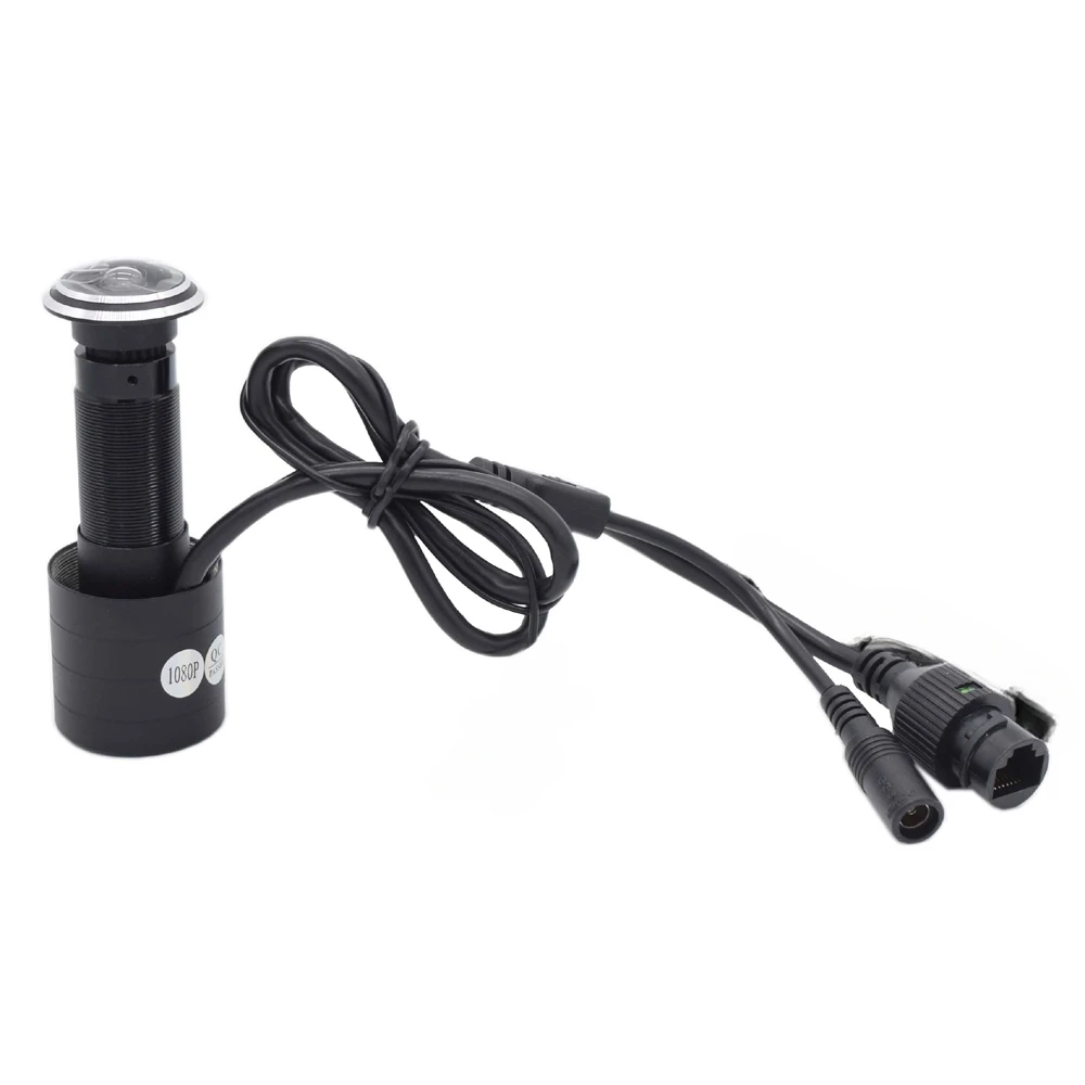 보안 무선 홀 아이 도어 IP 카메라 게이트 마당 스마트 캐비닛, 광각 어안 렌즈, 미니 구멍 CCTV, HD P2P Onvif, 1080P