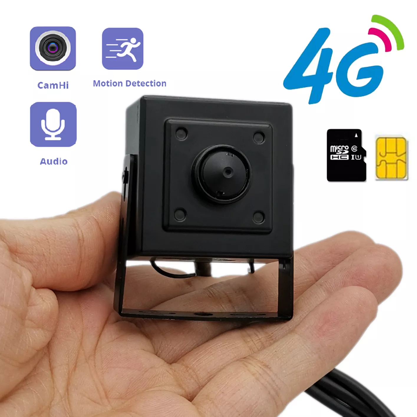 EU 3G 4G Lte 휴대용 미니 카메라, 1920P 1080P GSM SD SIM 카드, CCTV P2P 오디오 감시 모니터, 보안 핀홀 Camhi 앱 title=EU 3G 4G Lte 휴대용 미니 카메라, 1920P 1080P GSM SD SIM 카드, CCTV P2P 오디오 감시 모니터, 보안 핀홀 Camhi 앱 