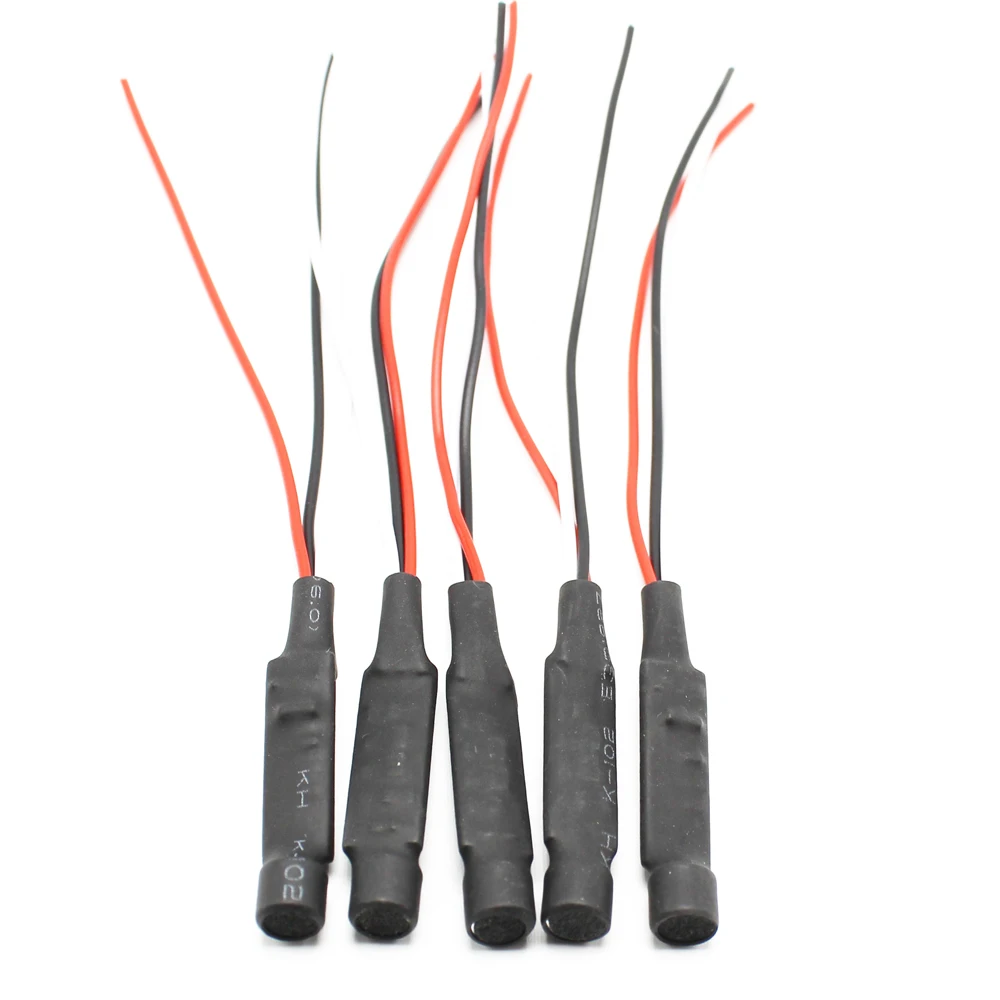 미니 FPV 마이크 카메라 DVR 시스템용 공중 오디오 신호 수집, CCTV, 매우 민감한 마이크, 음성 픽업, 6-12VDC