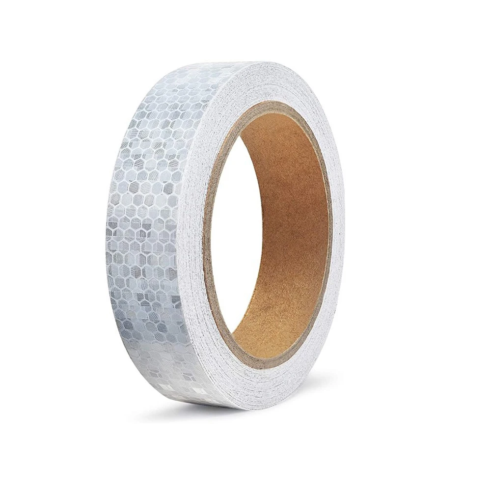 자동차 반사 테이프 스티커 안전 마크, 자동차 스타일링 자체 접착 경고 테이프, 오토바이 자전거 필름 장식 도구