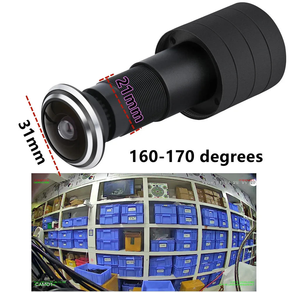 보안 무선 홀 아이 도어 IP 카메라 게이트 마당 스마트 캐비닛, 광각 어안 렌즈, 미니 구멍 CCTV, HD P2P Onvif, 1080P