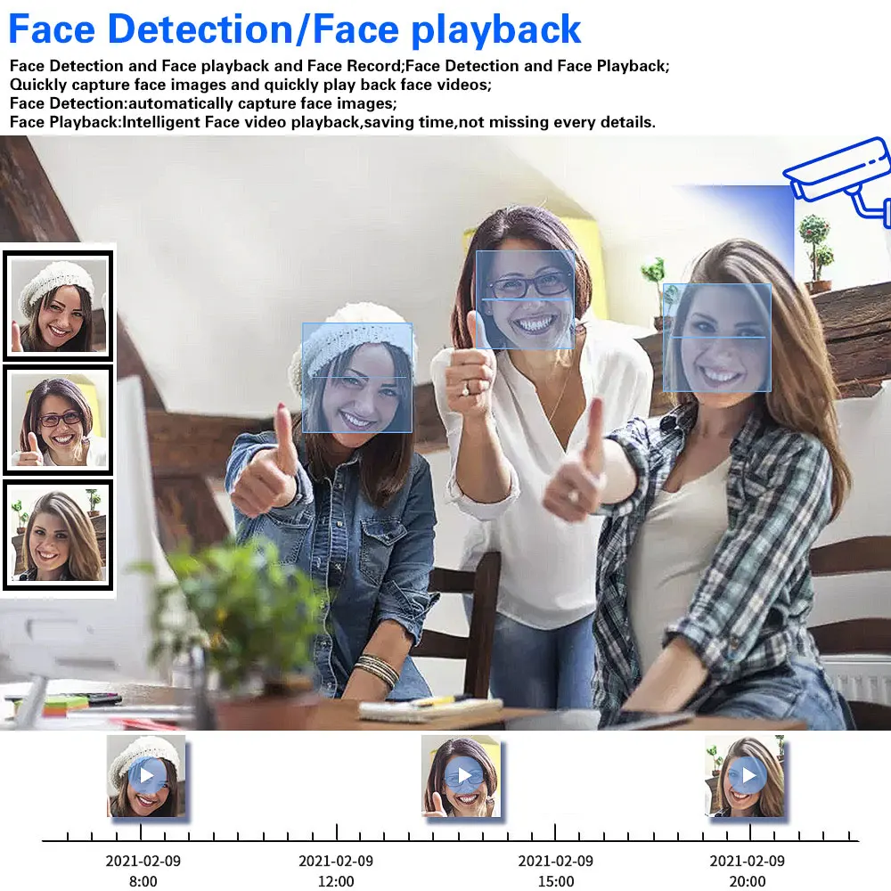 XMXYE 4K AHD 불릿 보안 카메라, 얼굴 감지, 야외 방수, 8MP CCTV, 아날로그 감시 카메라, 8MP, 5MP, 2MP, BNC 캠