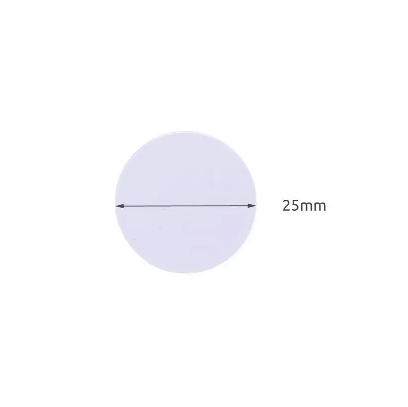 NFC 215 코인 카드, Ntg215 코인 태그, 13.56MHz 14443A RFID NFC 태그, 504 바이트 NFC 개인 자동화 NFC 215 카드, 10 개, 50 개, 100 개