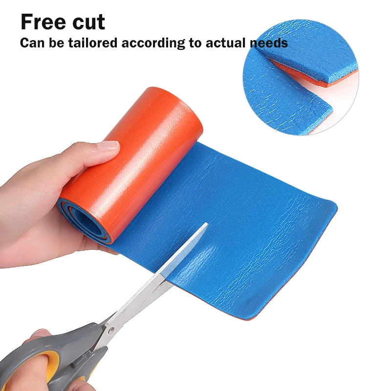 응급 처치 알루미늄 부목 롤, 고정장치 뼈 응급 키트, 야외 여행용 의료 생존 폴리머, 11x46cm