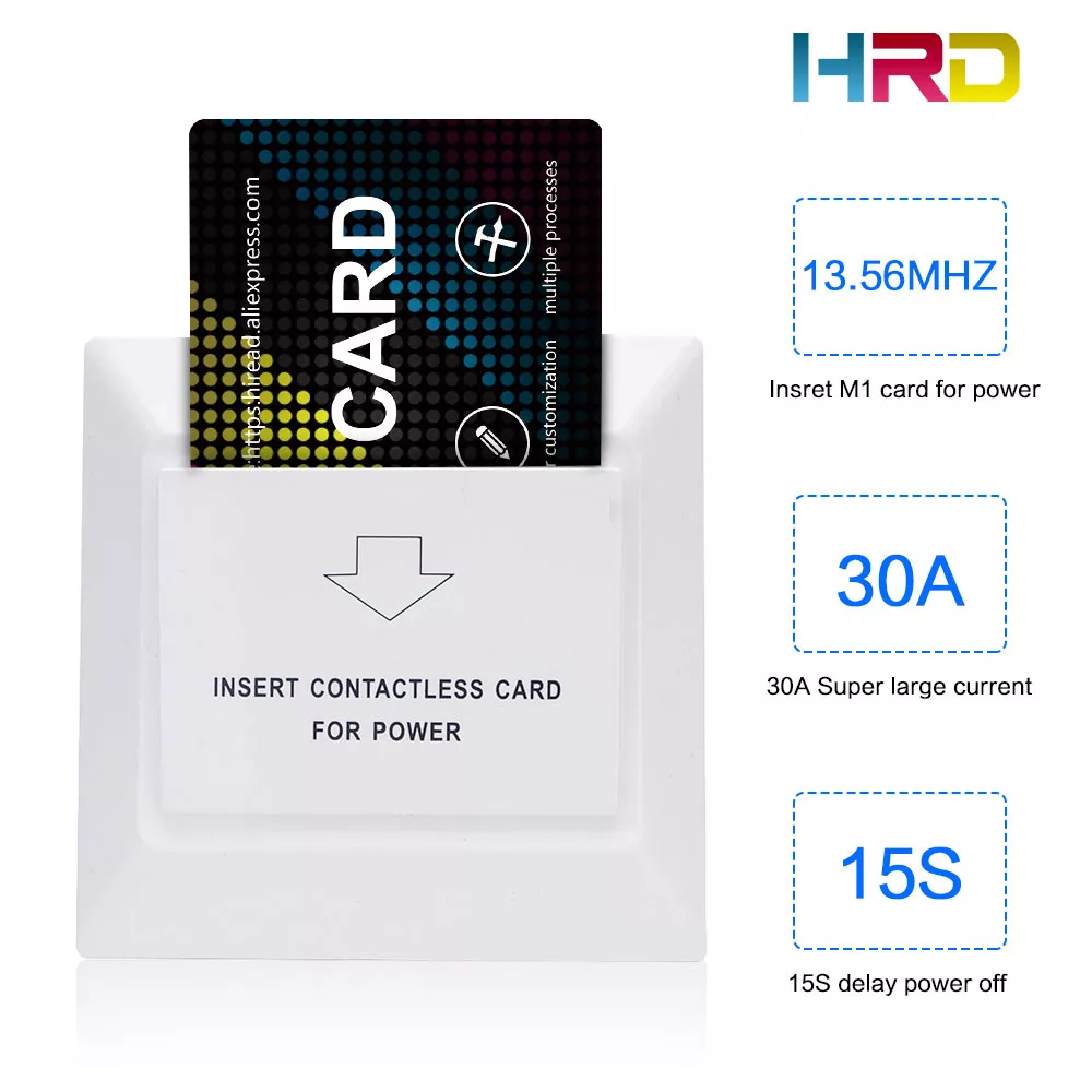 럭셔리 호텔용 특수 디자인 Rfid F08 S50 키 카드 시스템 삽입 카드, 절전 에너지 15 초 지연, 화이트 컬러 title=럭셔리 호텔용 특수 디자인 Rfid F08 S50 키 카드 시스템 삽입 카드, 절전 에너지 15 초 지연, 화이트 컬러 