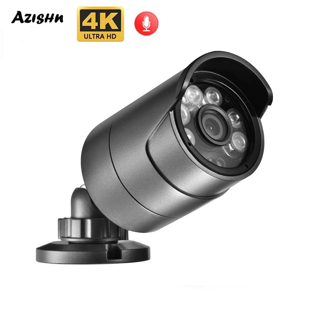 야외용 오디오 IP 카메라, 4K, 8MP, POE, H.265, Onvf, 금속 불릿 CCTV, 가정용, 4MP 어레이, 컬러 야간 투시경, 보안 카메라, 신제품 title=야외용 오디오 IP 카메라, 4K, 8MP, POE, H.265, Onvf, 금속 불릿 CCTV, 가정용, 4MP 어레이, 컬러 야간 투시경, 보안 카메라, 신제품 