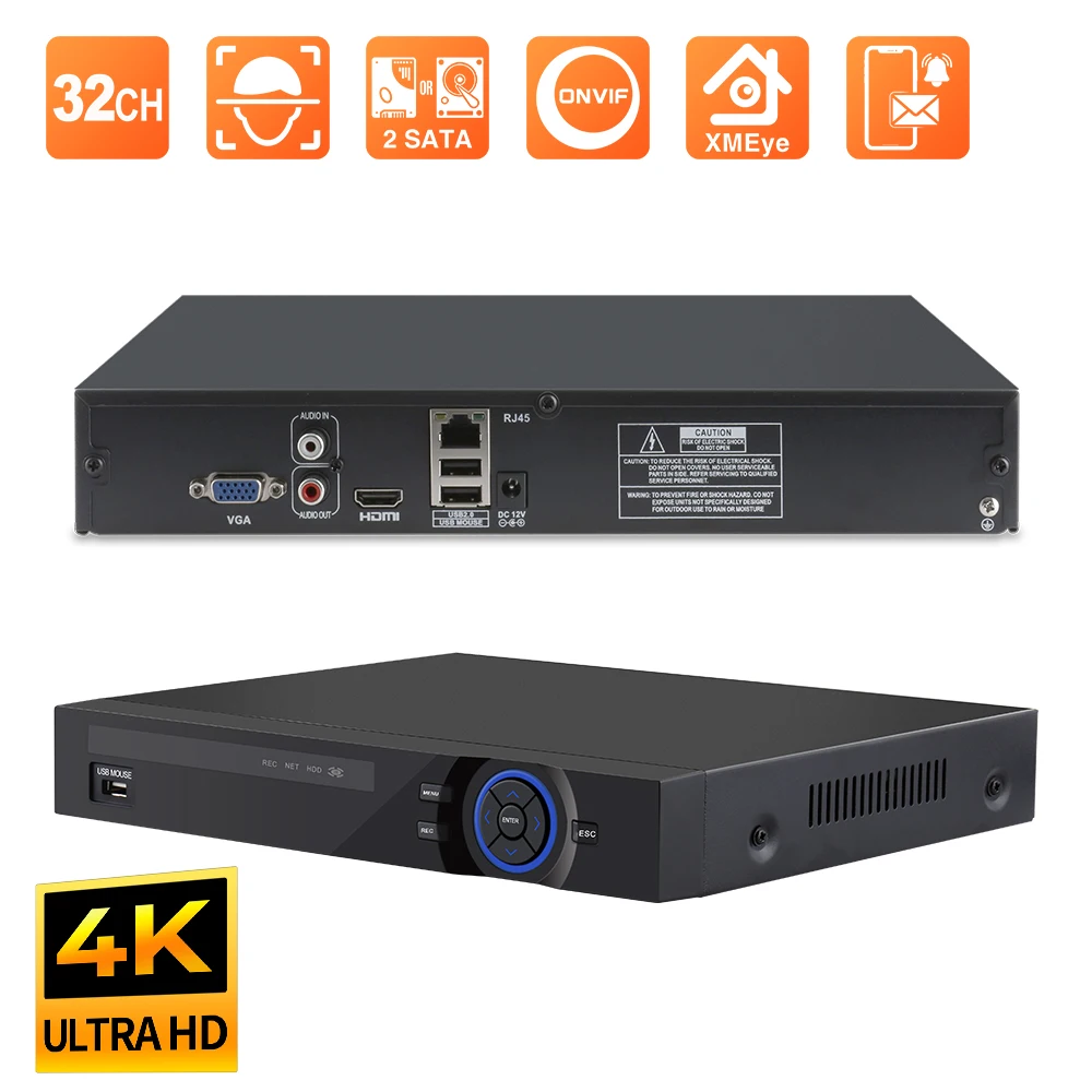 Techage 홈 보안 CCTV 감시, Onvif PoE IP 카메라, 4K 32CH NVR 네트워크 비디오 레코더, H.265 하드 디스크 비디오 레코더 title=Techage 홈 보안 CCTV 감시, Onvif PoE IP 카메라, 4K 32CH NVR 네트워크 비디오 레코더, H.265 하드 디스크 비디오 레코더 