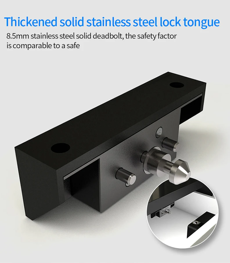 스마트 서랍 유도 캐비닛 잠금 RFID 카드 스마트 전자 잠금, 옷장 가구 사우나 캐비닛 사물함 잠금, 4 피스