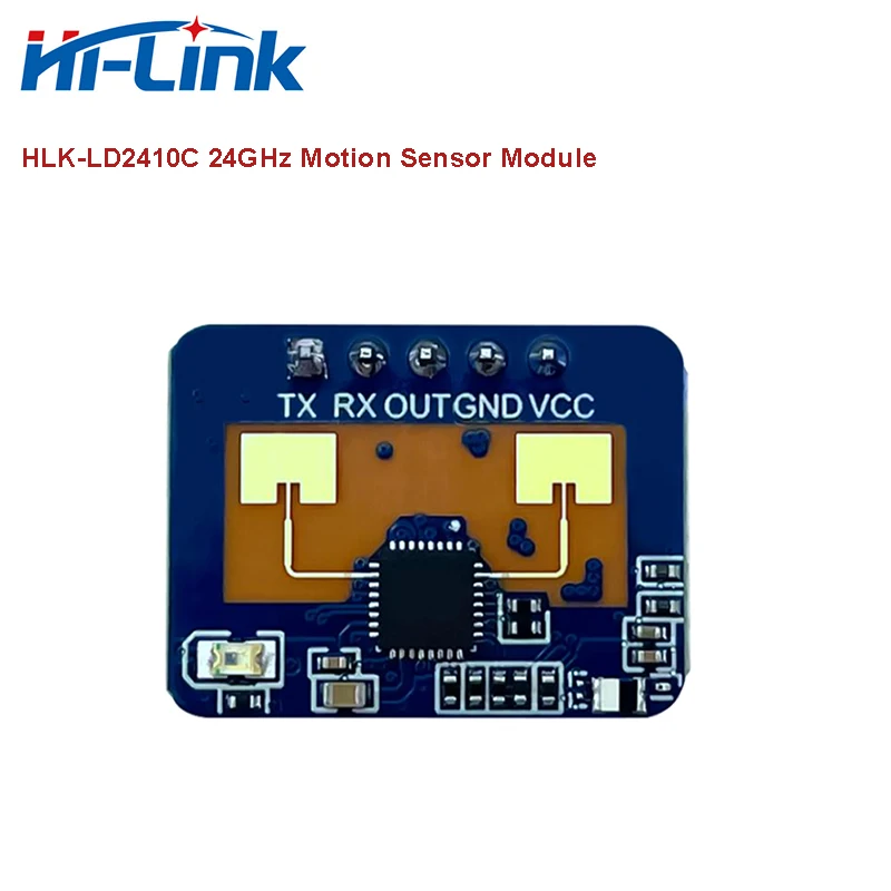 맞춤형 Hilink HLK-LD2410C 모션 모듈, 인간 존재 호흡 레이더 센서, 24GHz mmWave