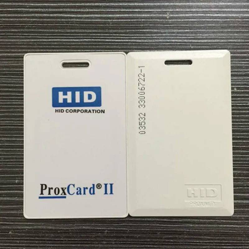 ProxCard II HID 클램셸 1326 액세스 제어 카드, 26 비트 1326LSSMV 키 포브, 정품 125kHz