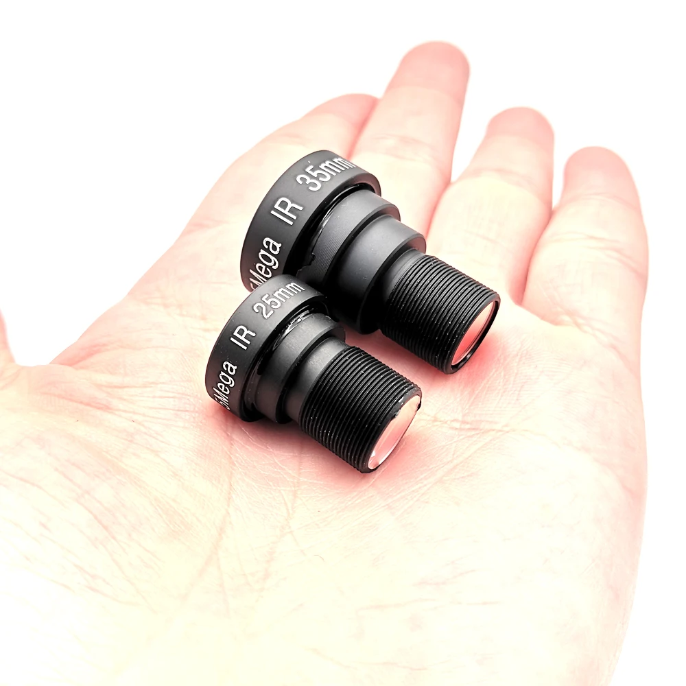 IP AHD EKEN SJCAM 샤오미 Yi 고프로 스포츠 카메라용 CCTV 카메라 렌즈, HD 5 메가픽셀, 25mm, 35mm, M12 650 IR 필터, 긴 초점 거리