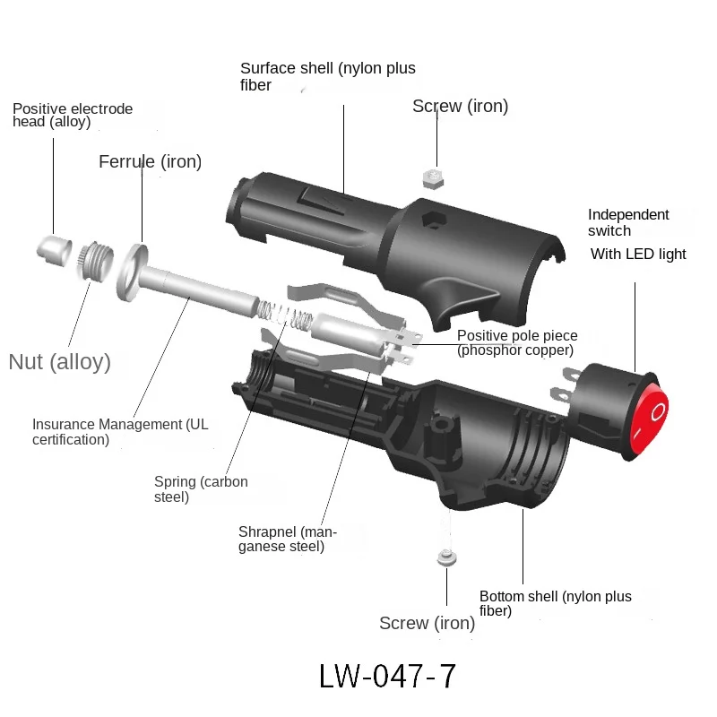 자동차 담배 라이터 플러그 소켓 컨버터, 고품질 액세서리, LED 표시등, 15A, 12V, 24V, 신제품