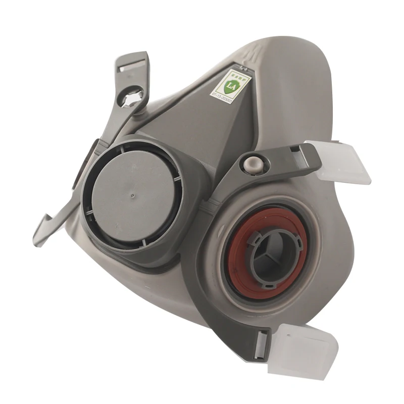 7 in 1 가스 마스크 화학 호흡기 보호 마스크 산업용 페인트 스프레이 안티 유기 증기 먼지 파우더 마스크 PM005