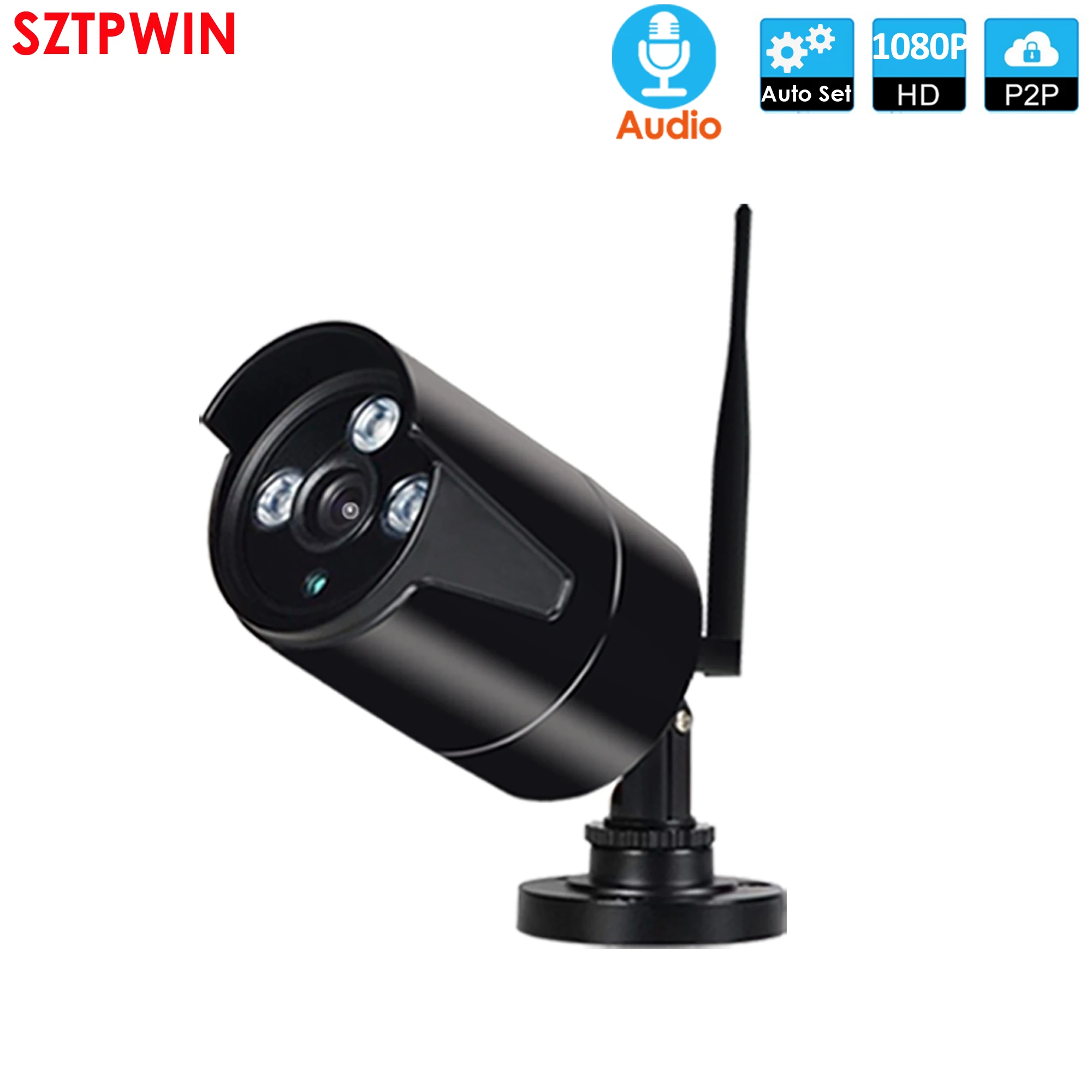 무선 IP 방수 보안 1080P 와이파이 카메라, Eseecloud IPPRO CCTV 시스템 전용, 5MP, 3MP