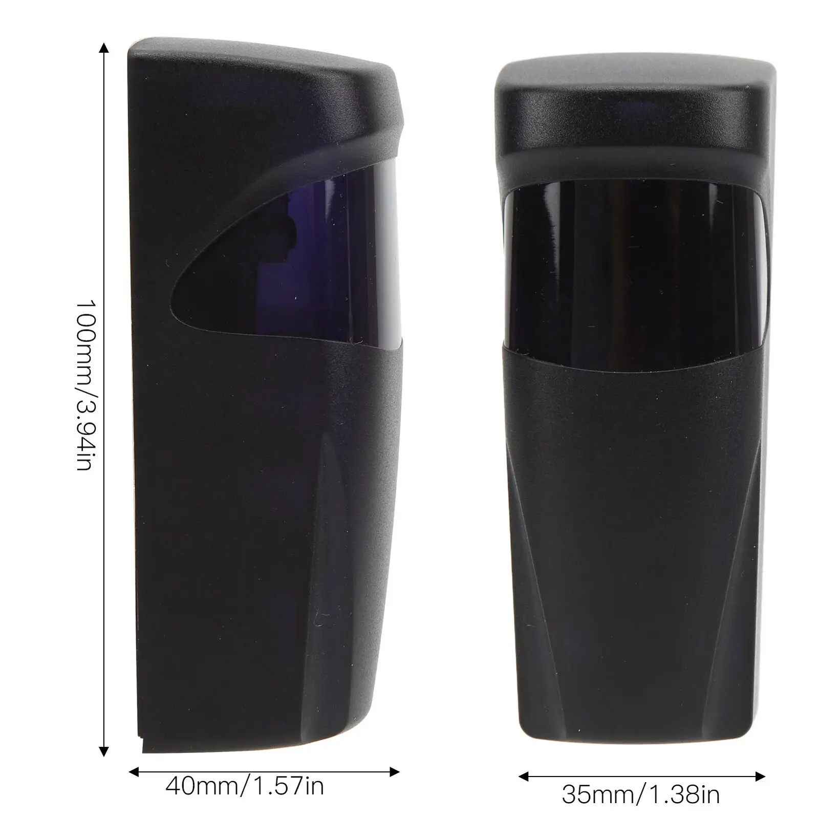 자동 도어 및 게이트 차고 오프너용 안전 유선 광전지 적외선 센서, IP55, 15m, 12V AC/DC