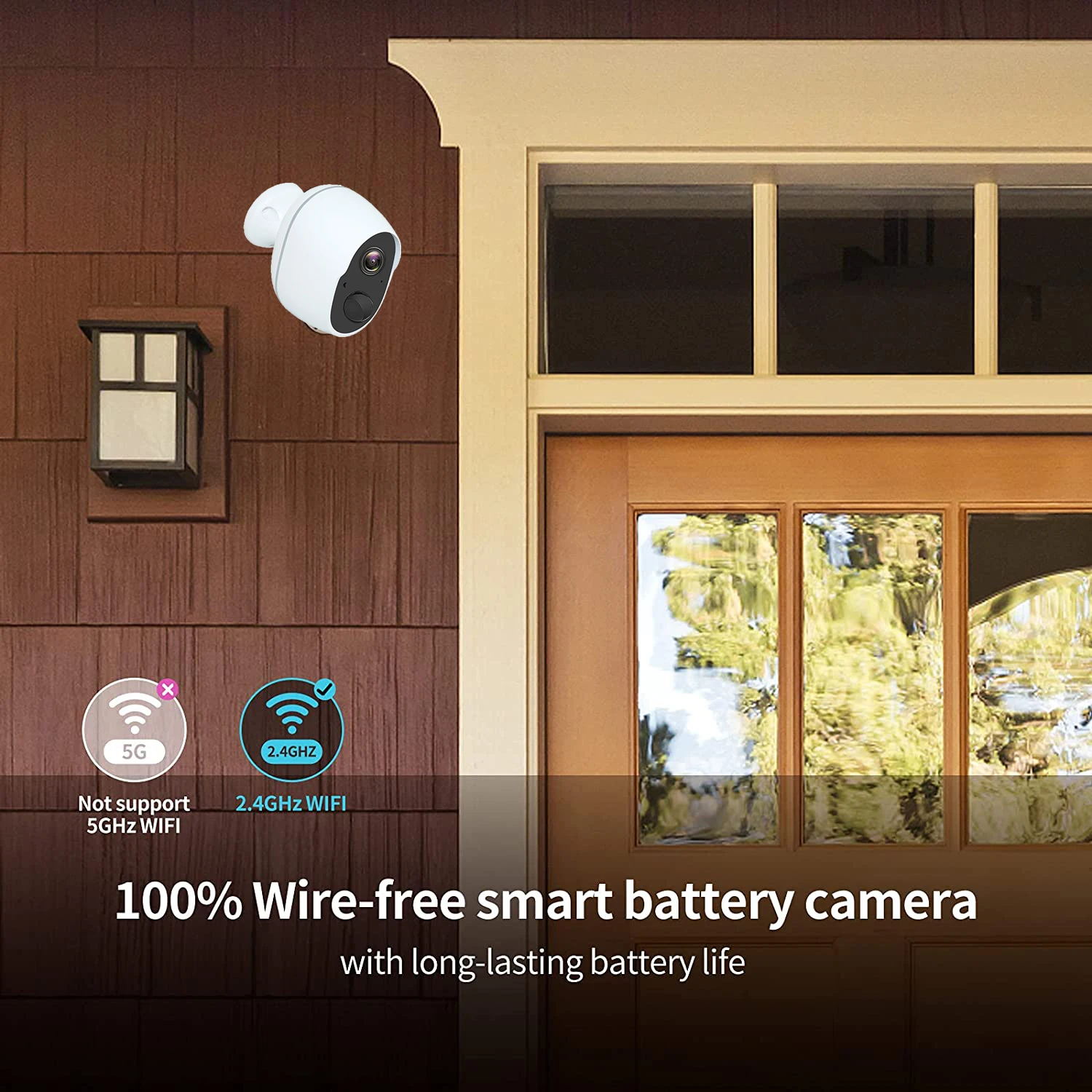 Tuya Smart Home Outdoor Security Rehent 3MP 9000mAh 배터리 태양 전지 패널 Wi -Fi 감시 카메라 보호 무선 CCTV 카메라