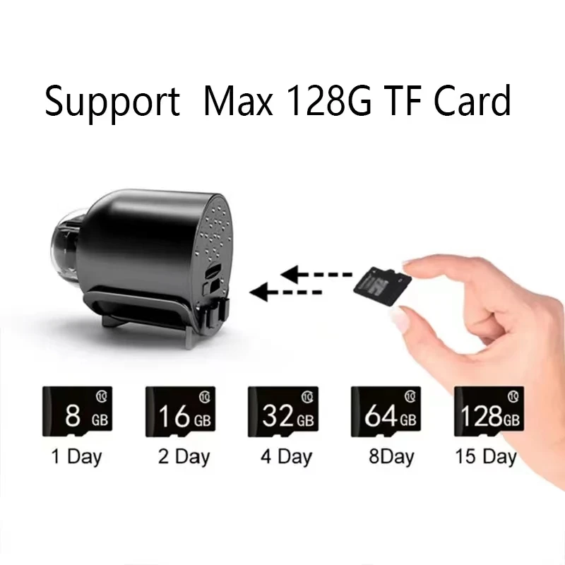 1080P HD 스마트 미니 카메라, USB 와이파이 카메라, 안전 보안 감시, 모바일 앱 실시간 녹화 비디오, 실내 도난 방지