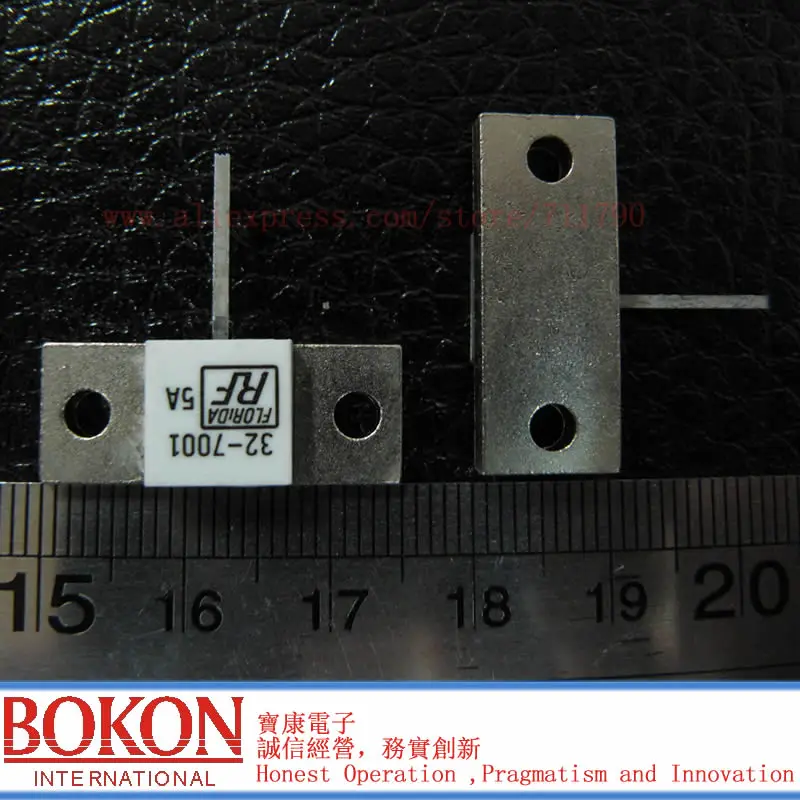 터미네이션 플랜지 마운트 더미 부하 저항기, 250 W 50 옴, 32-7001 250 W 50R 50 옴, 250 와트 단일 핀, 신제품