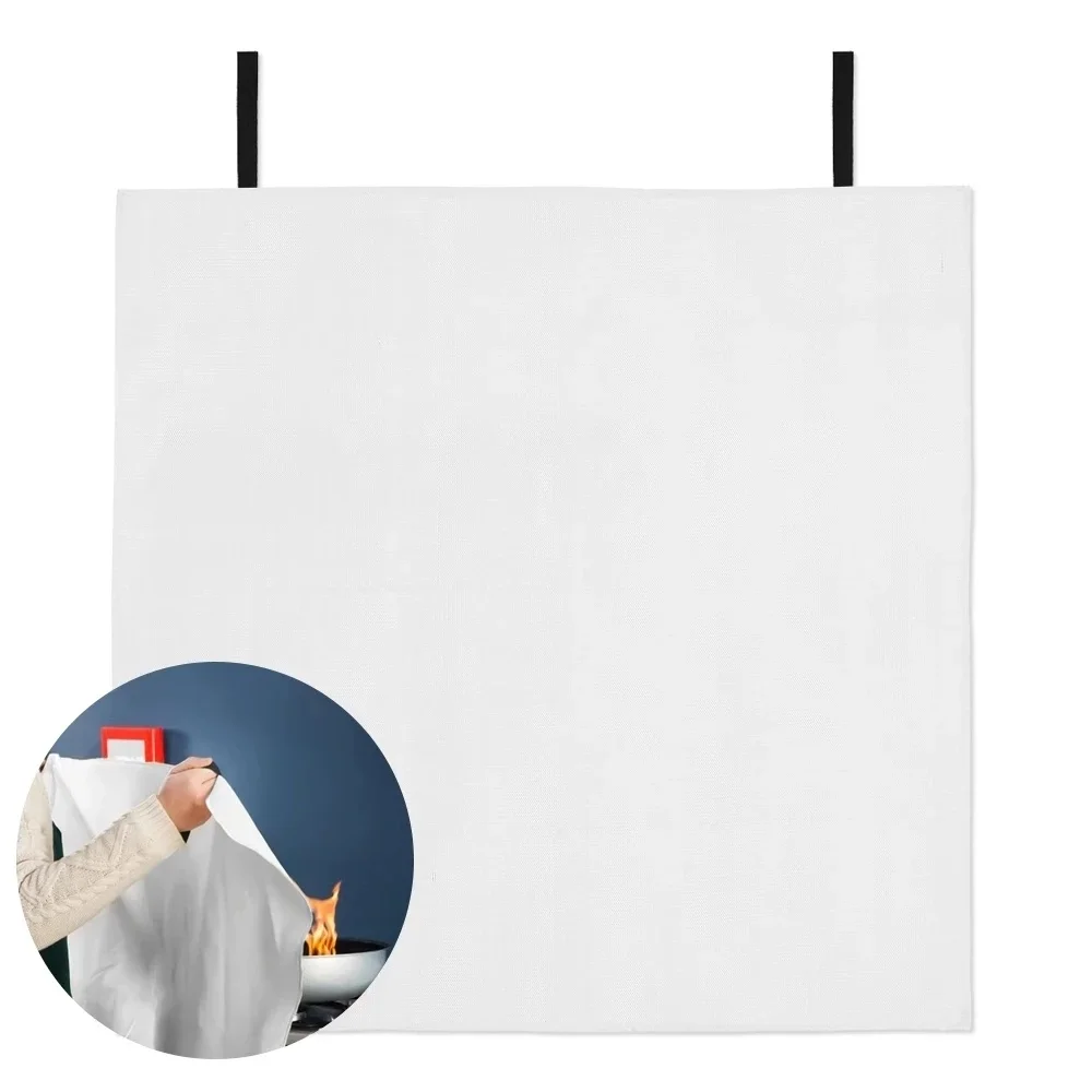 1.5m x 1.5m 내화 담요, 유리 섬유 내화 난연, 비상 생존 대피소