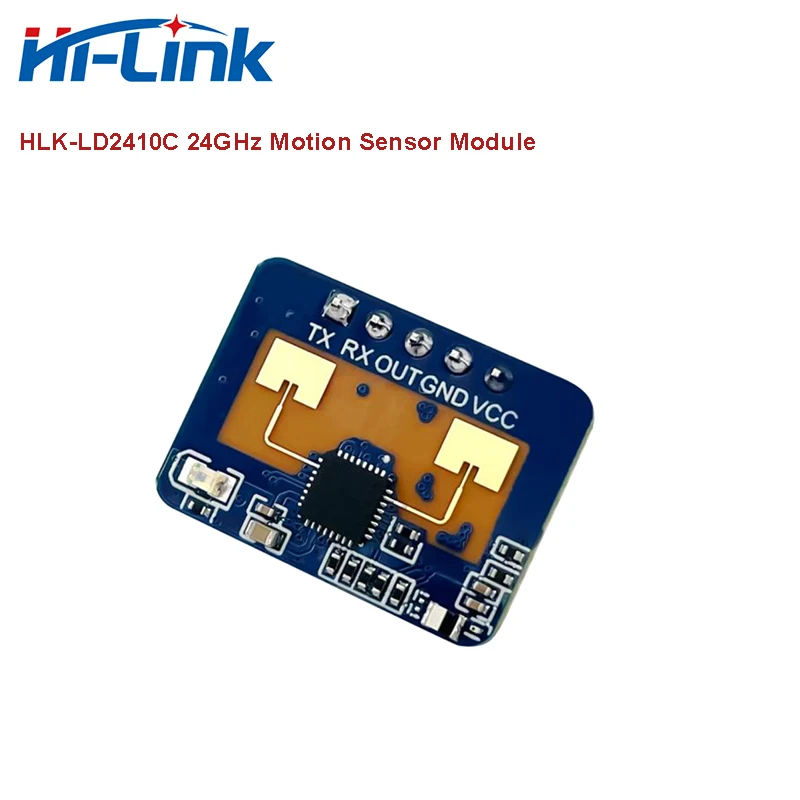 맞춤형 Hilink HLK-LD2410C 모션 모듈, 인간 존재 호흡 레이더 센서, 24GHz mmWave