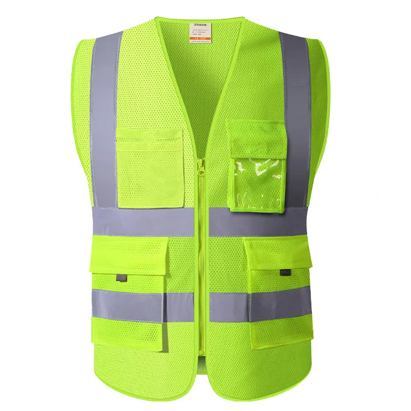 SFVEST-HI VIS VIZ 임원 조끼, 가시성 높은 작업 조끼, 반사 안전 탑 오렌지 옐로우 블루, 무료 배송