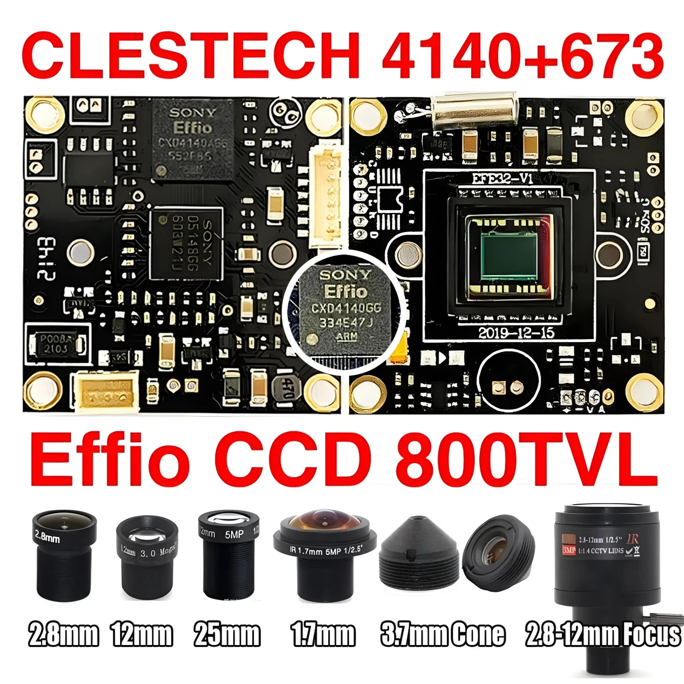 CLESTECH 카메라 모듈 100% 미니 HD CCTV 모니터 렌즈 OSD 케이블, 4140 + 673, 800TVL, 리얼 소니 CCD, Effio-e, HD 칩 회로 기판, 신제품 title=CLESTECH 카메라 모듈 100% 미니 HD CCTV 모니터 렌즈 OSD 케이블, 4140 + 673, 800TVL, 리얼 소니 CCD, Effio-e, HD 칩 회로 기판, 신제품 