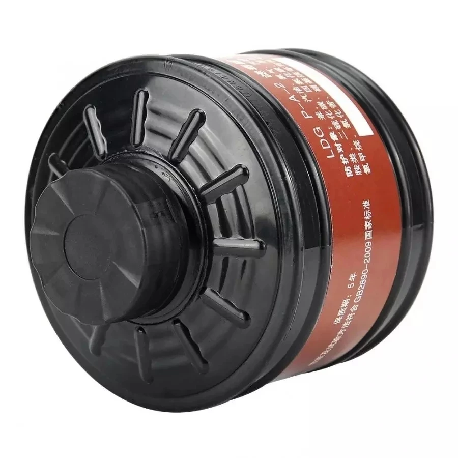 ABS 가스 마스크 필터 캐니스터, 실용적인 교체 부품, 가스 마스크 3 #4 #7 # 필터 캐니스터, 40mm