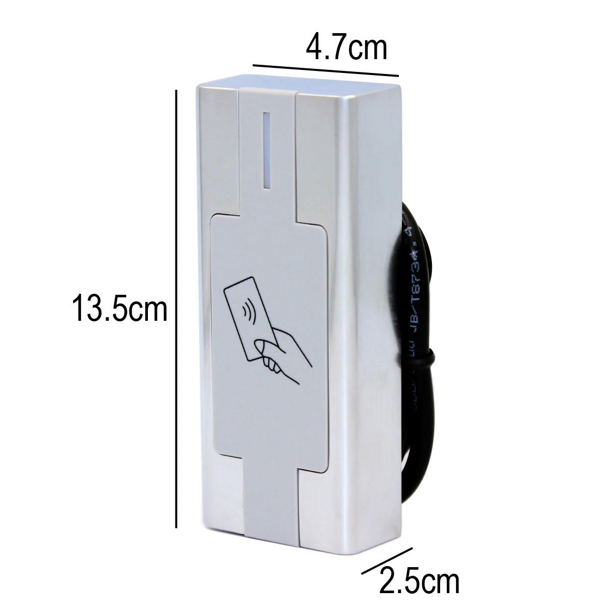 125khz RFID 독립형 액세스 컨트롤러 2000 사용자 근접 RFID 카드 리더 액세스 제어 시스템 금속 케이스