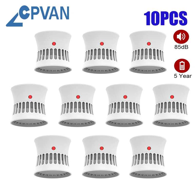 CPVAN 연기 감지기, 사운드 독립 화재 경보, 홈 보안 시스템, 연기 집 보안 보호, 연기 경보 센서, 85db title=CPVAN 연기 감지기, 사운드 독립 화재 경보, 홈 보안 시스템, 연기 집 보안 보호, 연기 경보 센서, 85db 