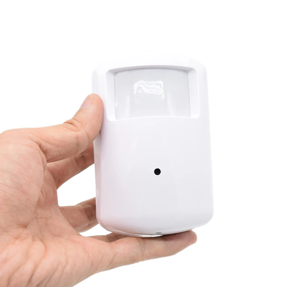 Camhi Onvif HD Pir 스타일 RTSP 와이파이 IP 보안 무선 940nm 야간 투시경 은닉 카메라, SD 카드 슬롯 및 오디오, Onvif 1080P 5MP