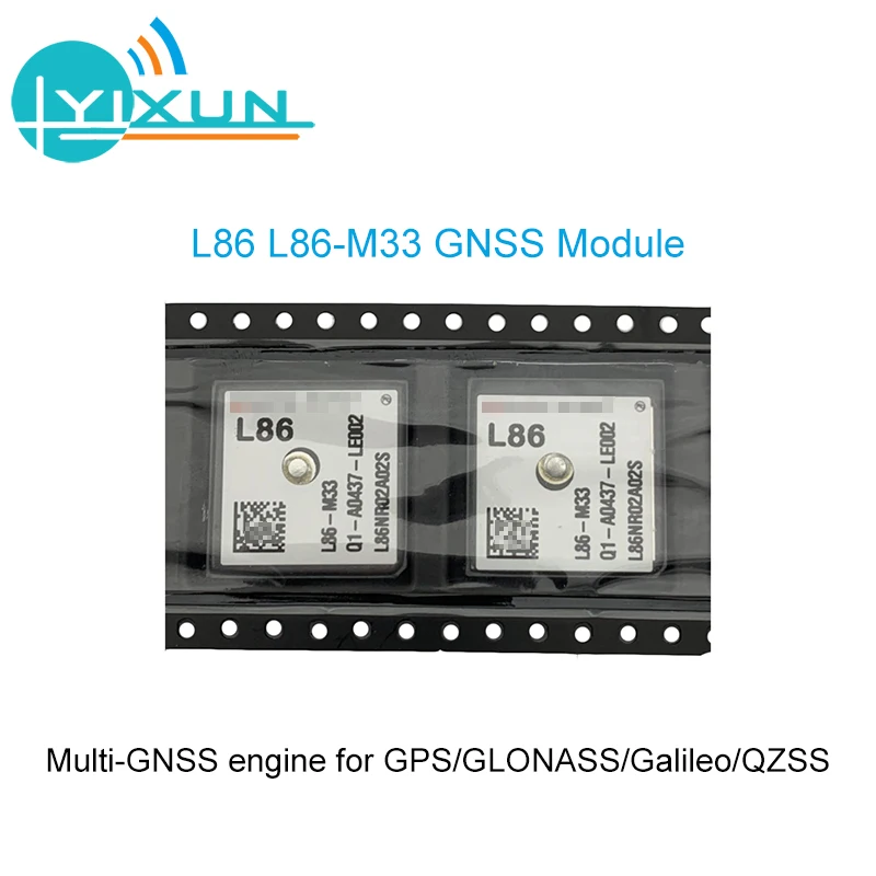 Quectel L86 L86-M33 GPS 초소형 GNSS POT 모듈, 18.4mm x 18.4mm, MT3333 칩 지원, GPS GLONASS Galileo QZSS