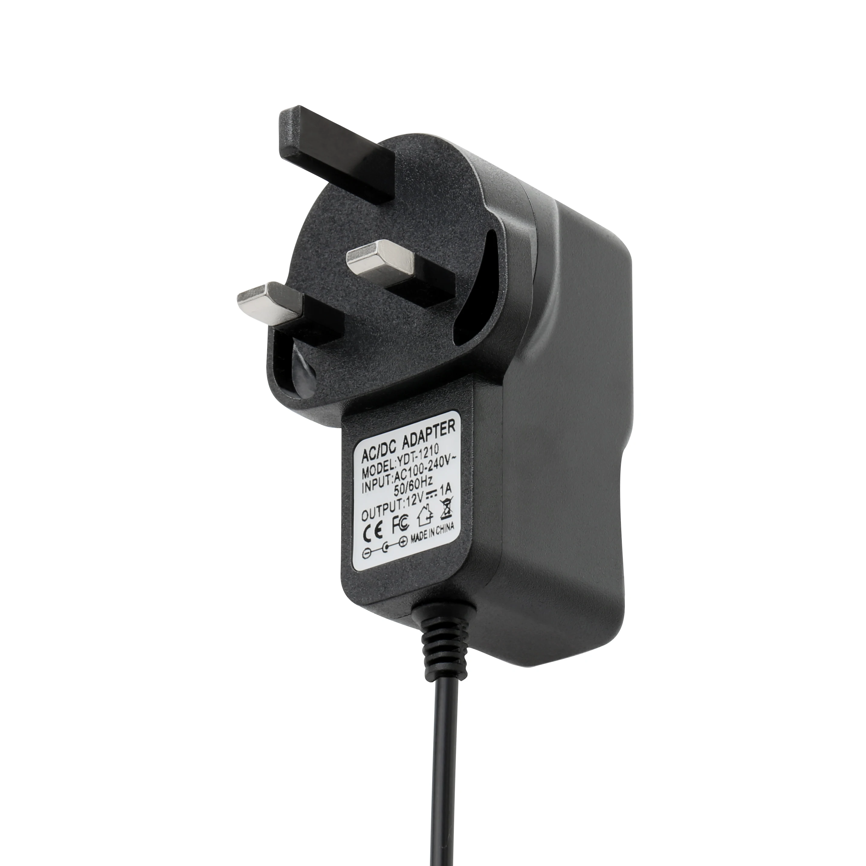 CCTV 카메라용 벽 충전기, AC100V-240V, DC12V, 1A, 2.5A 출력 전원 어댑터, 50, 60HZ, DC 5.5mm x 2.1mm, EU, AU, UK, US 플러그, 신제품