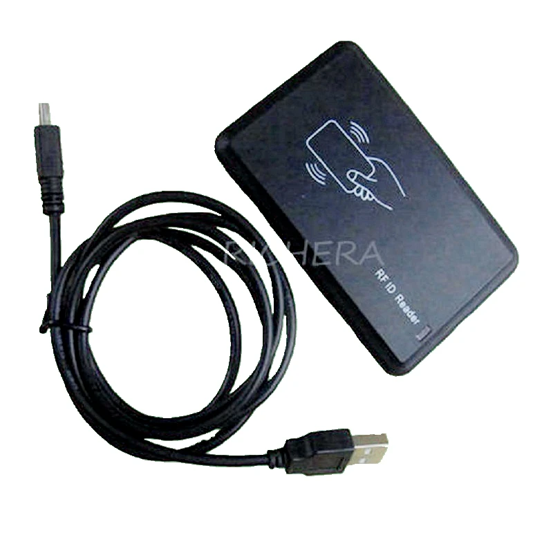 스마트 ID 카드용 RFID 125KHZ EM4100 USB 리더, 마지막 8 디지털, 소프트웨어 드라이브 필요 없음, 근접 도어 액세스 제어 시스템