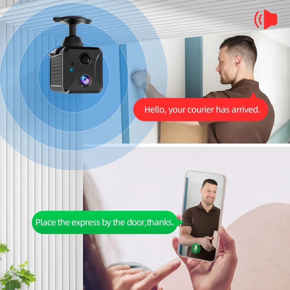 태양광 패널 CCTV 카메라 PIR 인간 감지 스마트 무선 감시 IP 카메라, 4G LTE SIM 카드, 5MP 와이파이 배터리 구동