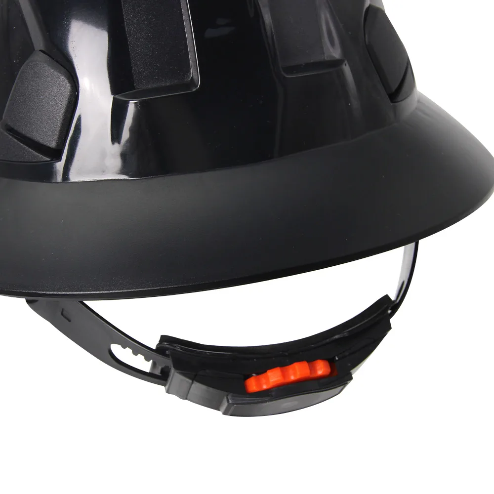 건설 전체 챙 안전 헬멧, 경량 햇빛가리개 통기성 작업 보호 구조 캡, 엔지니어용 CE ANSI 하드 햇