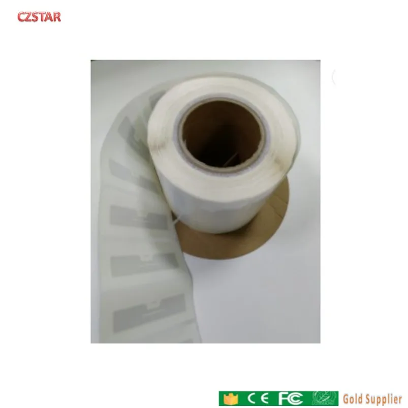 외계인 h3 H9 UHF RFID 태그 EPC 6C 스티커, 외계인 9654 습식 인레이, 접착제 패시브 RFID 라벨, 860-960MHZ, 100 개 무료 배송