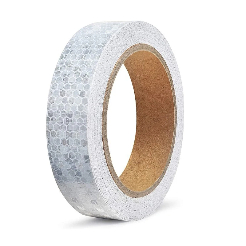 반사 안전 스티커 경고 눈에 보이는 테이프 필름 스트립 자전거 액세서리