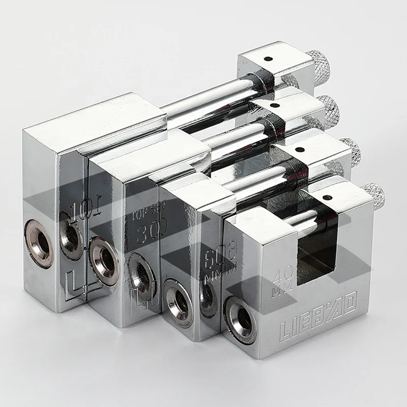 다중 사양 컨테이너 사용 녹 방지 헤비 듀티 다리미 자물쇠, 직사각형 자물쇠 문짝 자물쇠, 40mm-100mm