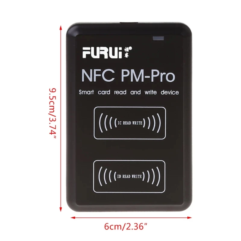 RFID 디코딩 복사기 NFC 스마트 칩 카드 리더기, 13.56Mhz 1K s50 배지 복제 125Khz T5577 토큰 태그 라이터 PM 프로 키 복사기